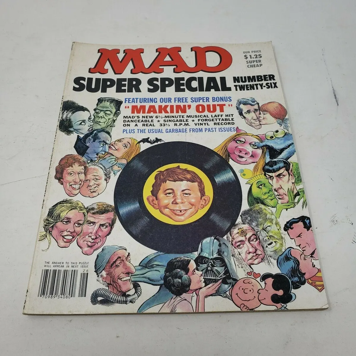 Mad Magazine Super Special Number 26 Vintage 1978 Garbage From Past Issues 1