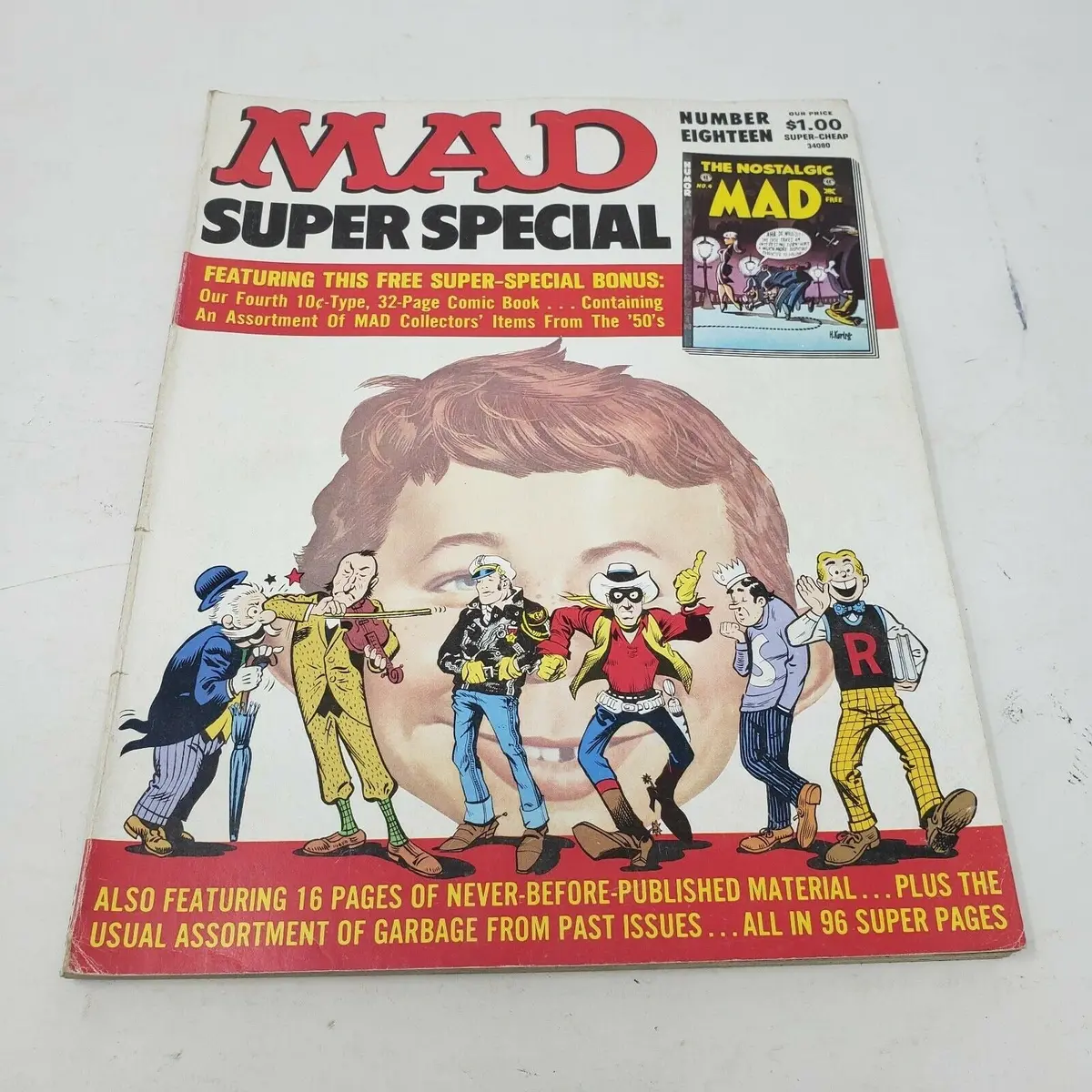 Mad Magazine Super Special Number 18 Vintage 1975 Garbage From Past Issues 1