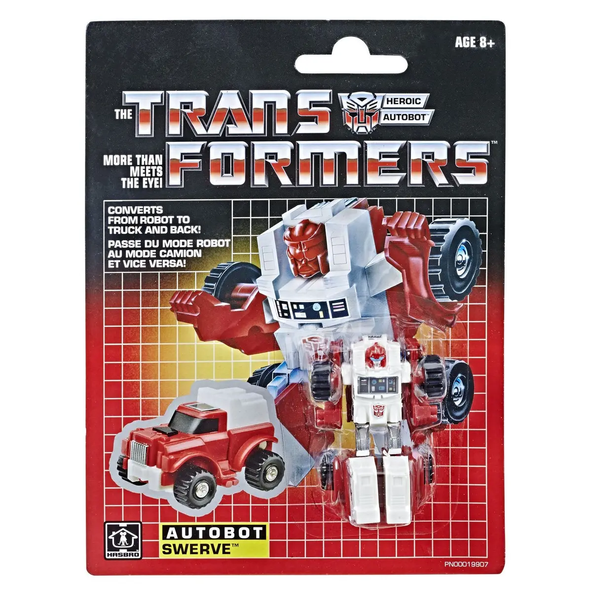 Transformers - Vintage G1 Reissue - Legion Class - Autobot Swerve (E2796) Action Figure Exclusive 1