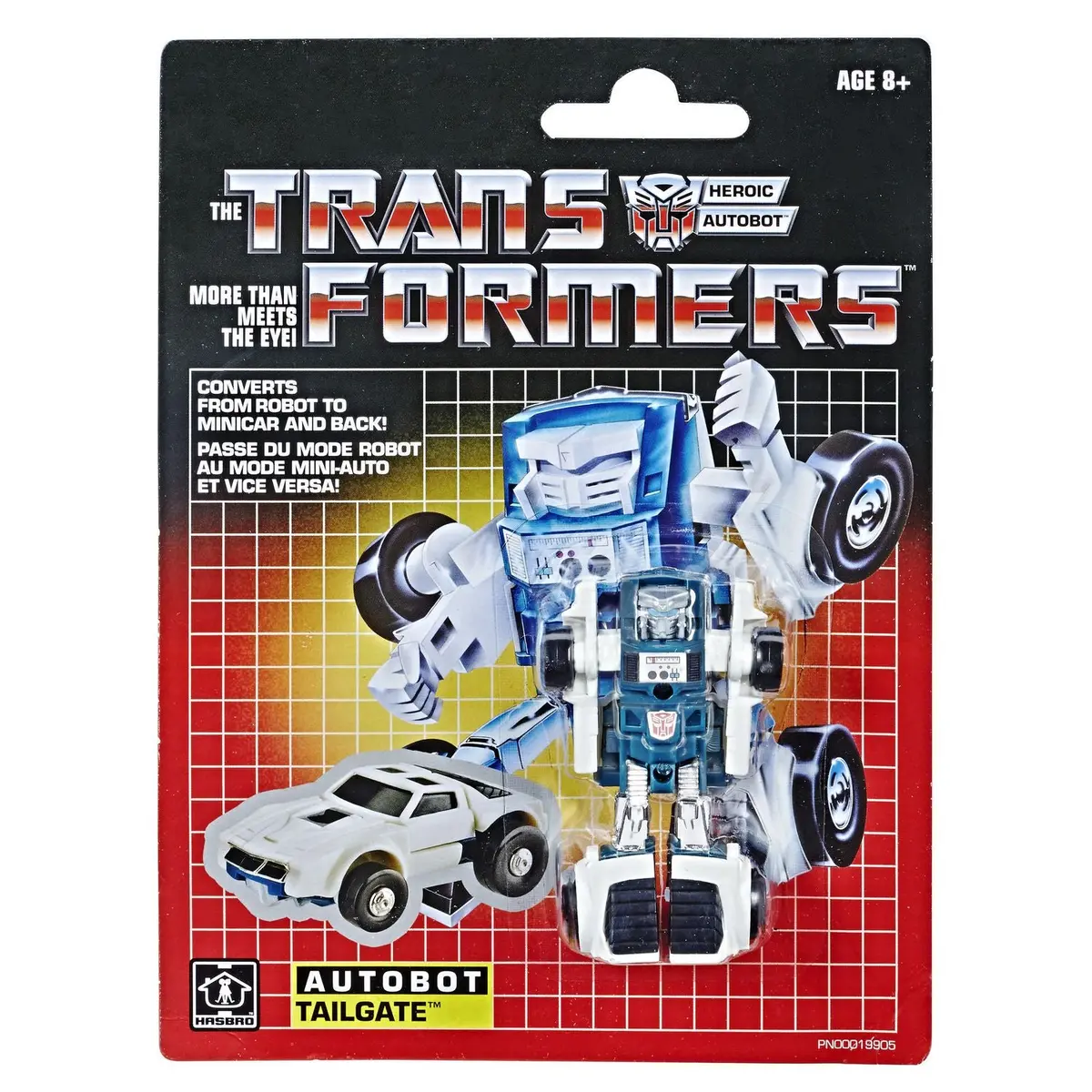 Transformers - Vintage G1 Reissue - Legion Class - Autobot Tailgate (E2798) Action Figure Exclusive Low Stock 1