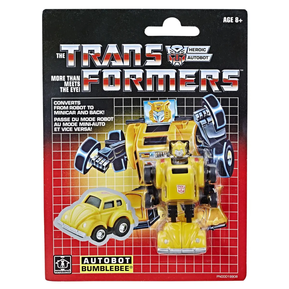 Transformers - Vintage G1 Reissue - Legion Class - Autobot Bumblebee (E2795) Action Figure Exclusive Low Stock 1