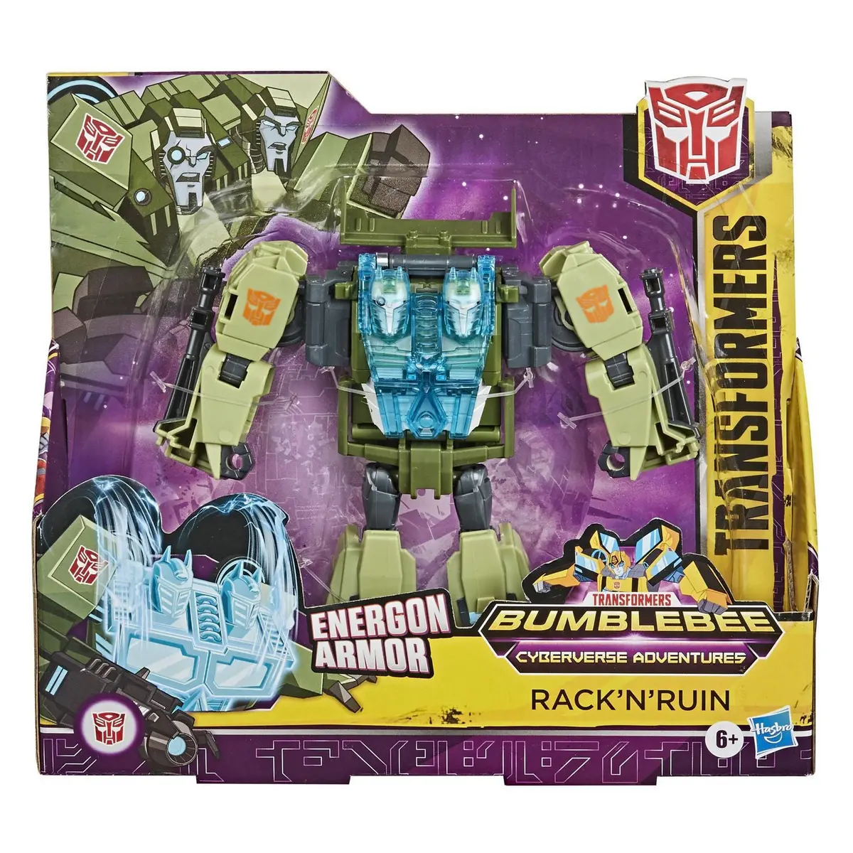 Transformers Bumblebee Cyberverse Adventures - Ultra Class Rack'N'Ruin Action Figure (E7109) Last One! 1
