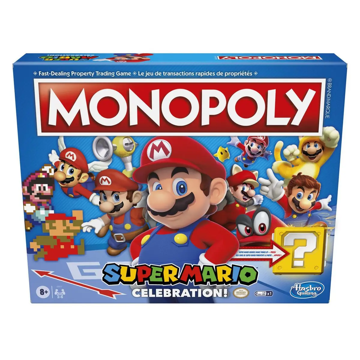 Hasbro Gaming - Monopoly Super Mario Celebration! Edition Board Game Low Stock 1