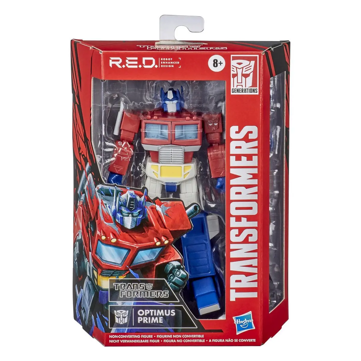 Transformers - R.E.D. [Robot Enhanced Design] - Optimus Prime Action Figure (E7845) Low Stock 2