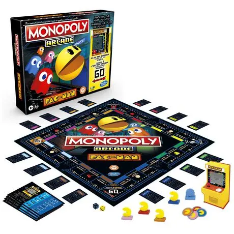 Hasbro Gaming - Monopoly Arcade: Pac-Man Edition Board Game (E7030) Low Stock 1