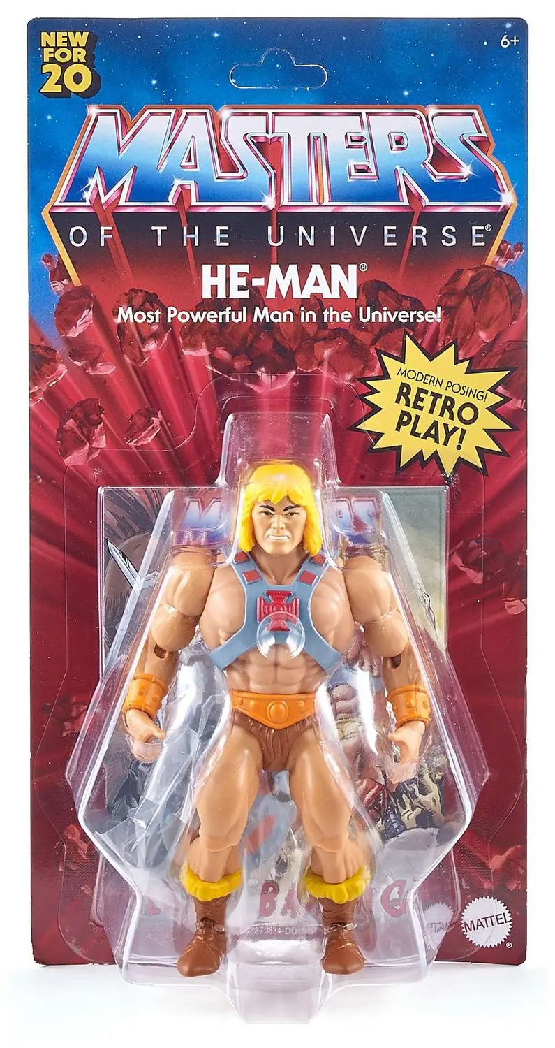 Motu Masters Of The Universe Origins: He-Man, Most Powerful Man In The Universe! Action Figure Gnn85 Low Stock 1