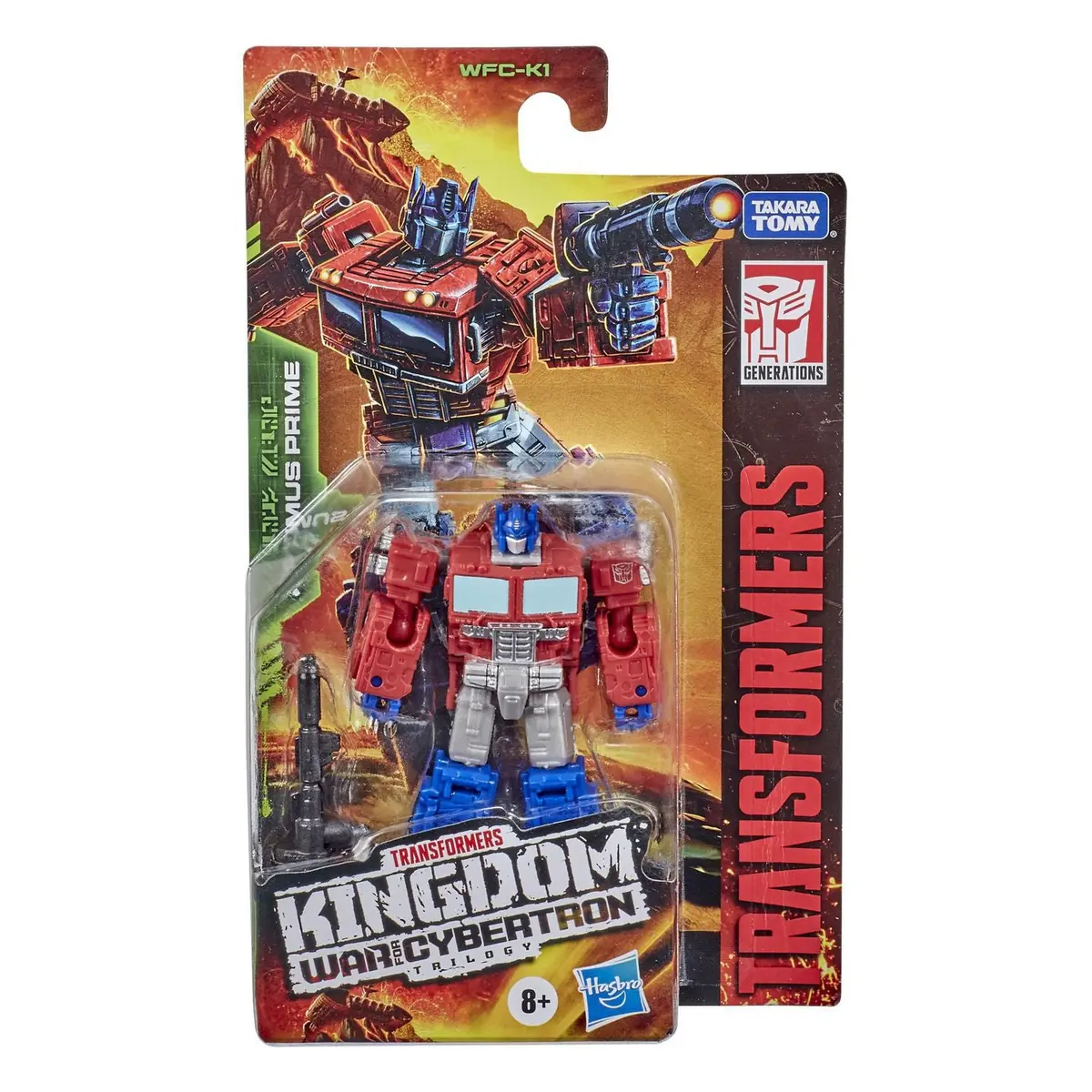 Transformers - War For Cybertron: Kingdom Wfc-K1 Core Optimus Prime (F0662) Action Figure 1