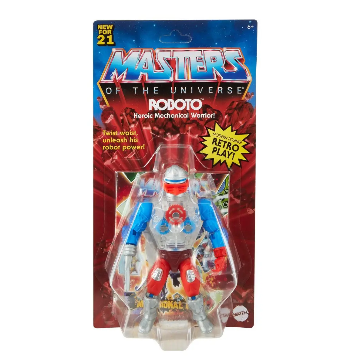 Motu Masters Of The Universe: Origins - Roboto Action Figure (Grx00) Low Stock 1
