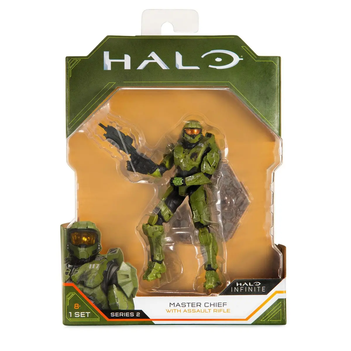 Halo Infinite - Series 2 - Master Chief (With Assault Rifle) Action Figure (Hlw0165) Low Stock 1