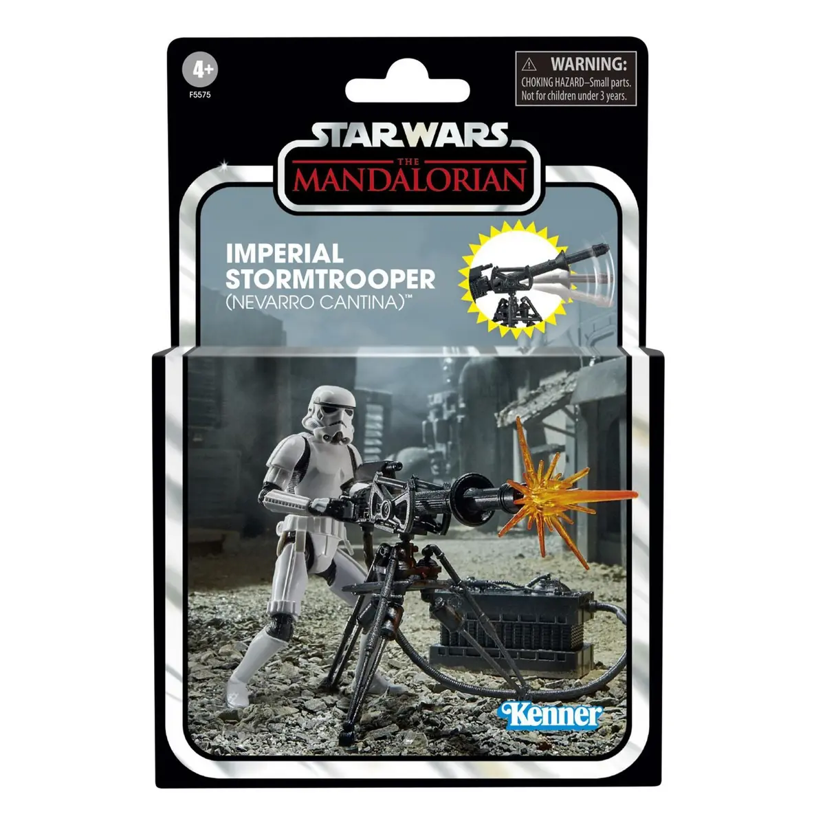 Star Wars Vintage Collection Mandalorian Imperial Stormtrooper (Nevarro Cantina) Deluxe Figure F5575 1