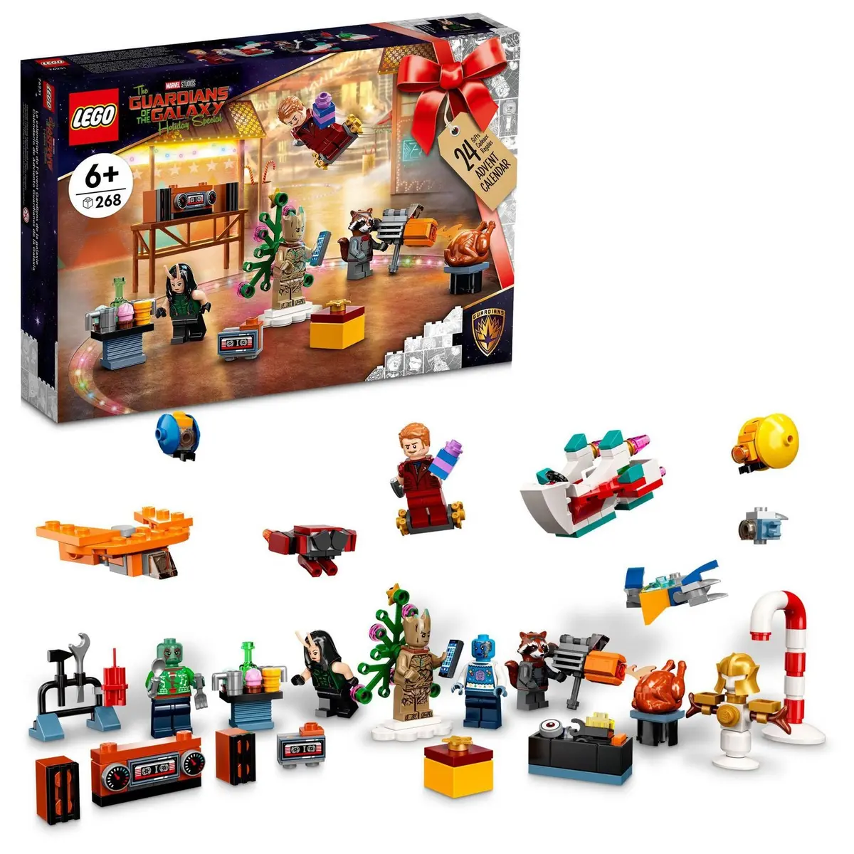 Lego Marvel - The Guardians Of The Galaxy Advent Calendar 2022 (76231) Building Toy Low Stock 1