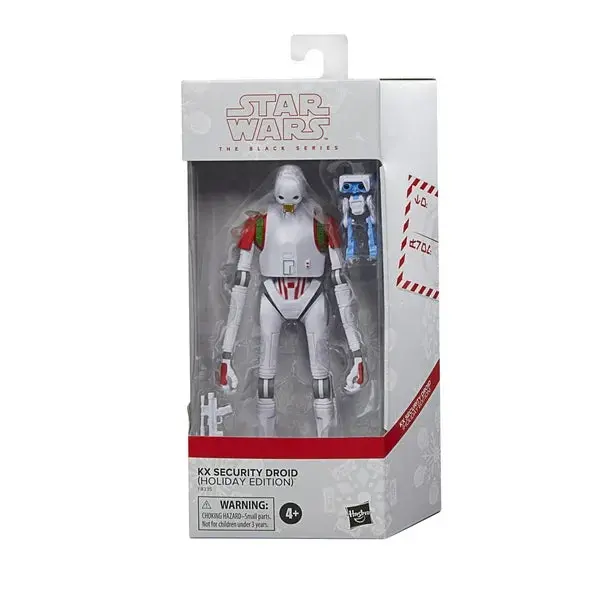 Star Wars: The Black Series - Kx Security Droid (Holiday Edition) Action Figure (F8335) Low Stock 1