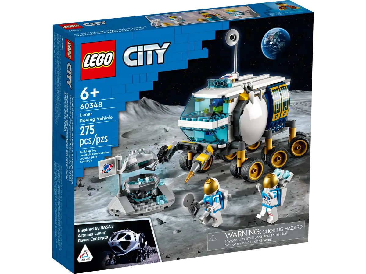 Lego City - Space Series - Lunar Roving Vehicle Retired Building Toy (60348) Low Stock 1