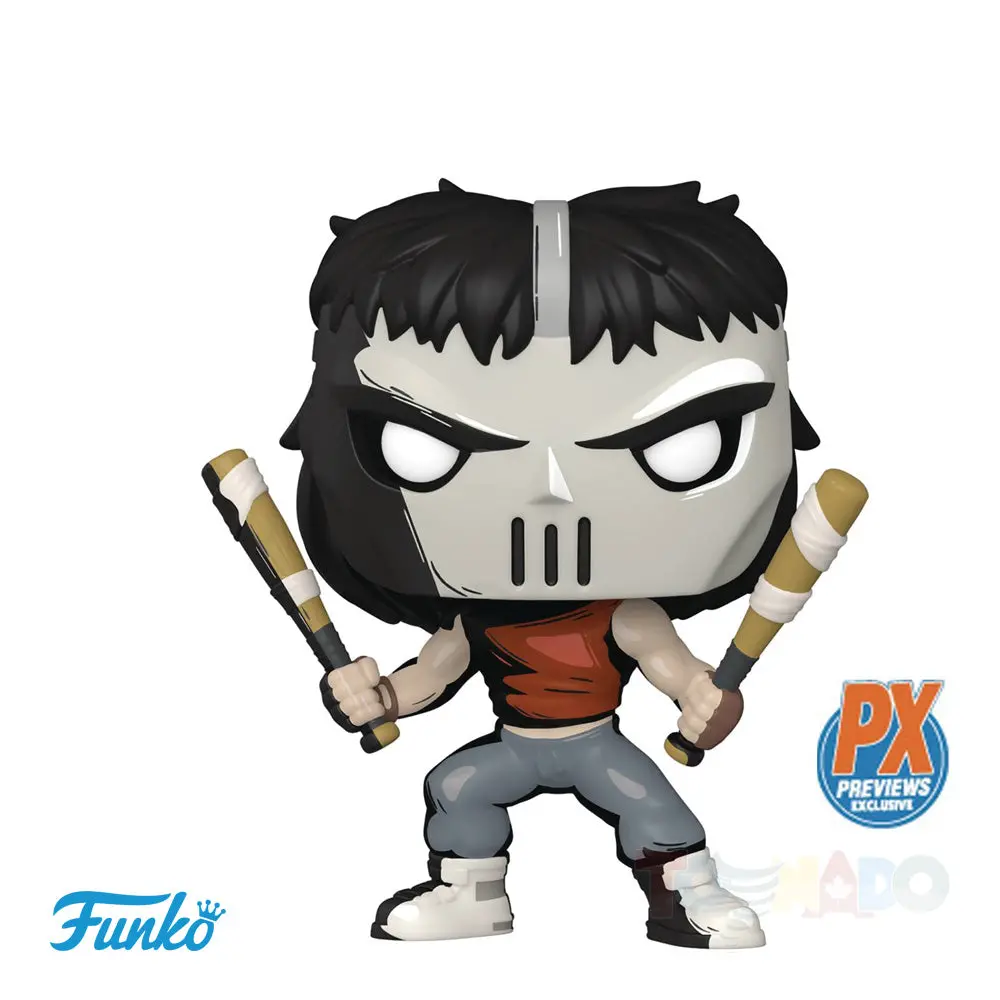 Funko Pop! Comics #36 Teenage Mutant Ninja Turtles - Casey Jones (Px Exclusive) Vinyl Figure (60650) Low Stock 1
