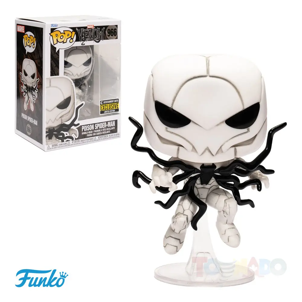 Funko Pop! Marvel #966 - Venom - Poison Spider-Man Vinyl Figure (60709) Exclusive Low Stock 1