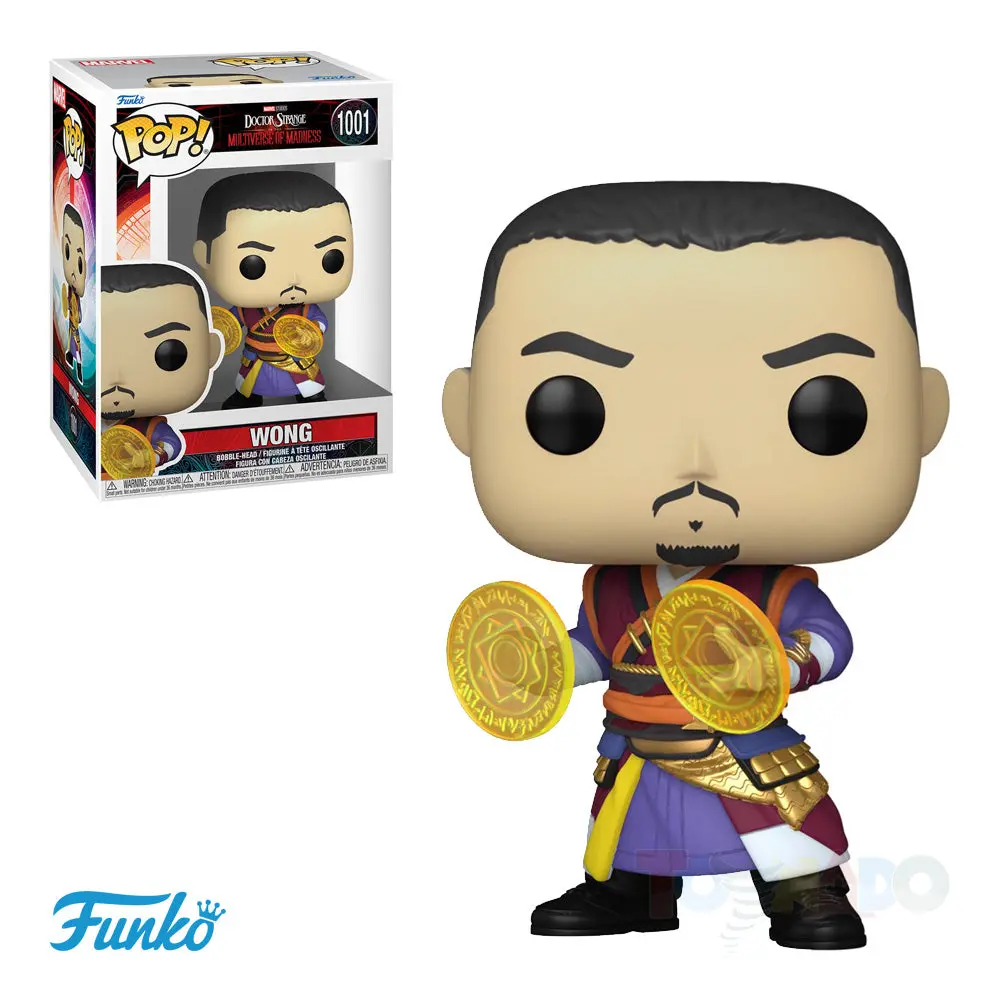 Funko Pop! Marvel #1001 - Doctor Strange In The Multiverse Of Madness - Wong Vinyl Figure (60919) 1