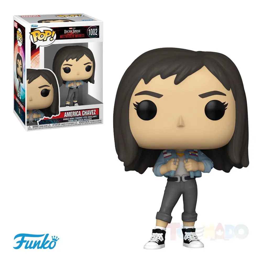 Funko Pop Marvel 1002 Doctor Strange In The Multiverse Of Madness: America Chavez Vinyl Figure 60920 1