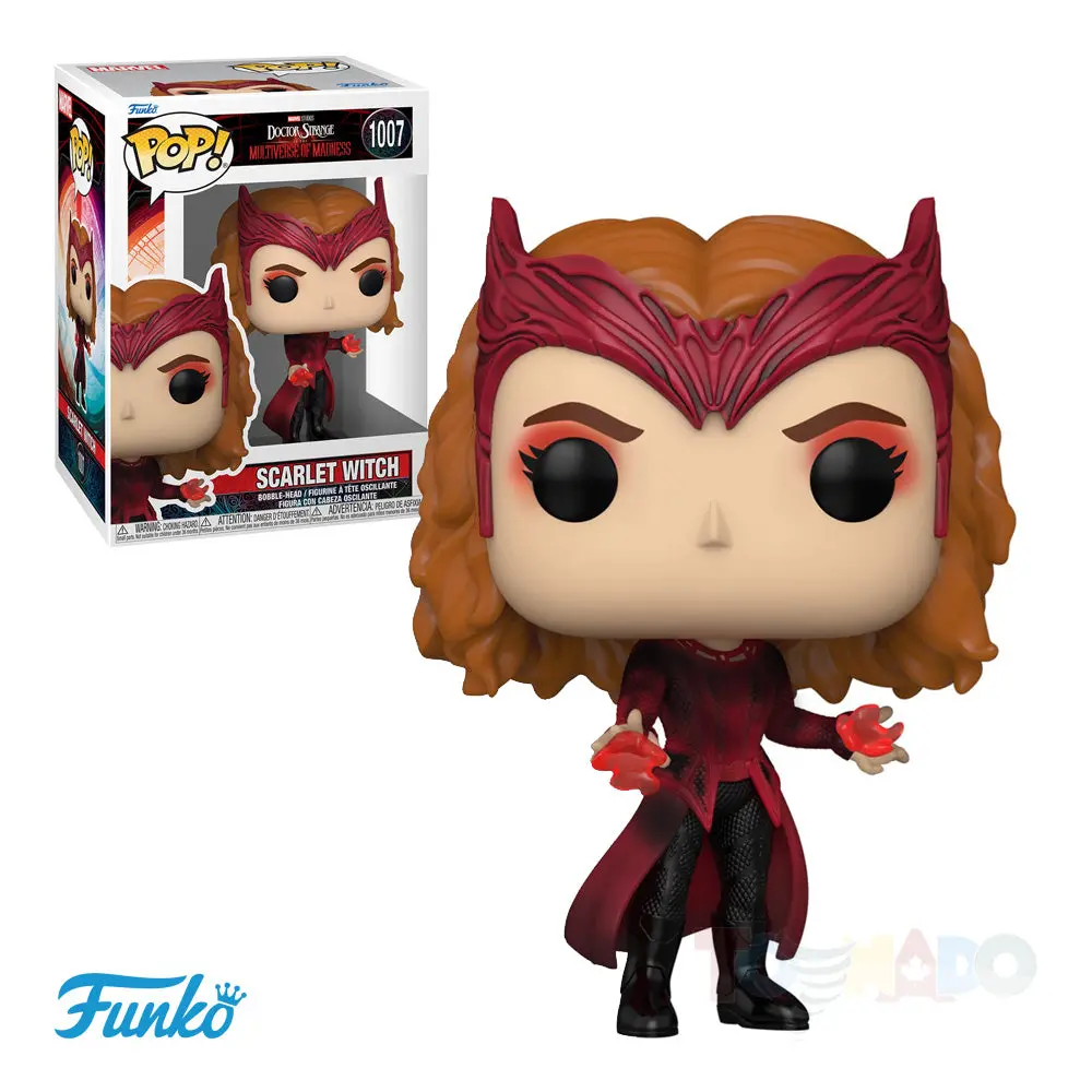 Funko Pop! Marvel 1007 Doctor Strange In The Multiverse Of Madness: Scarlet Witch Vinyl Figure 60923 Low Stock 1