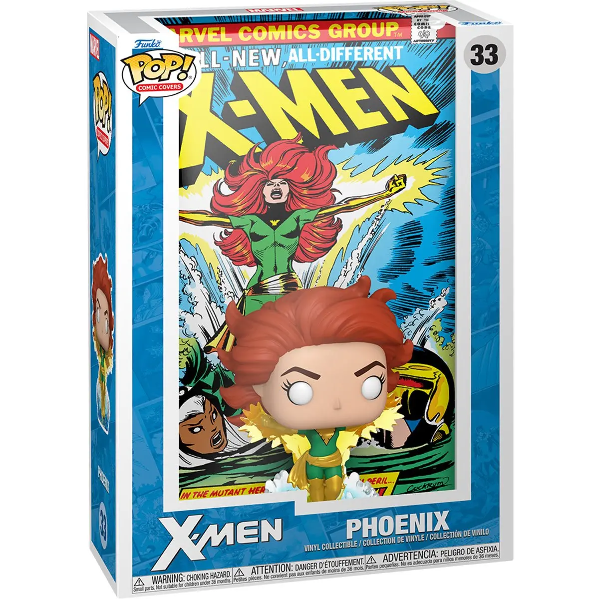 Funko Pop! Comic Covers #33 - X-Men #101 Phoenix Comic Cover Hardcase And Vinyl Figure (72501) Last One! 1
