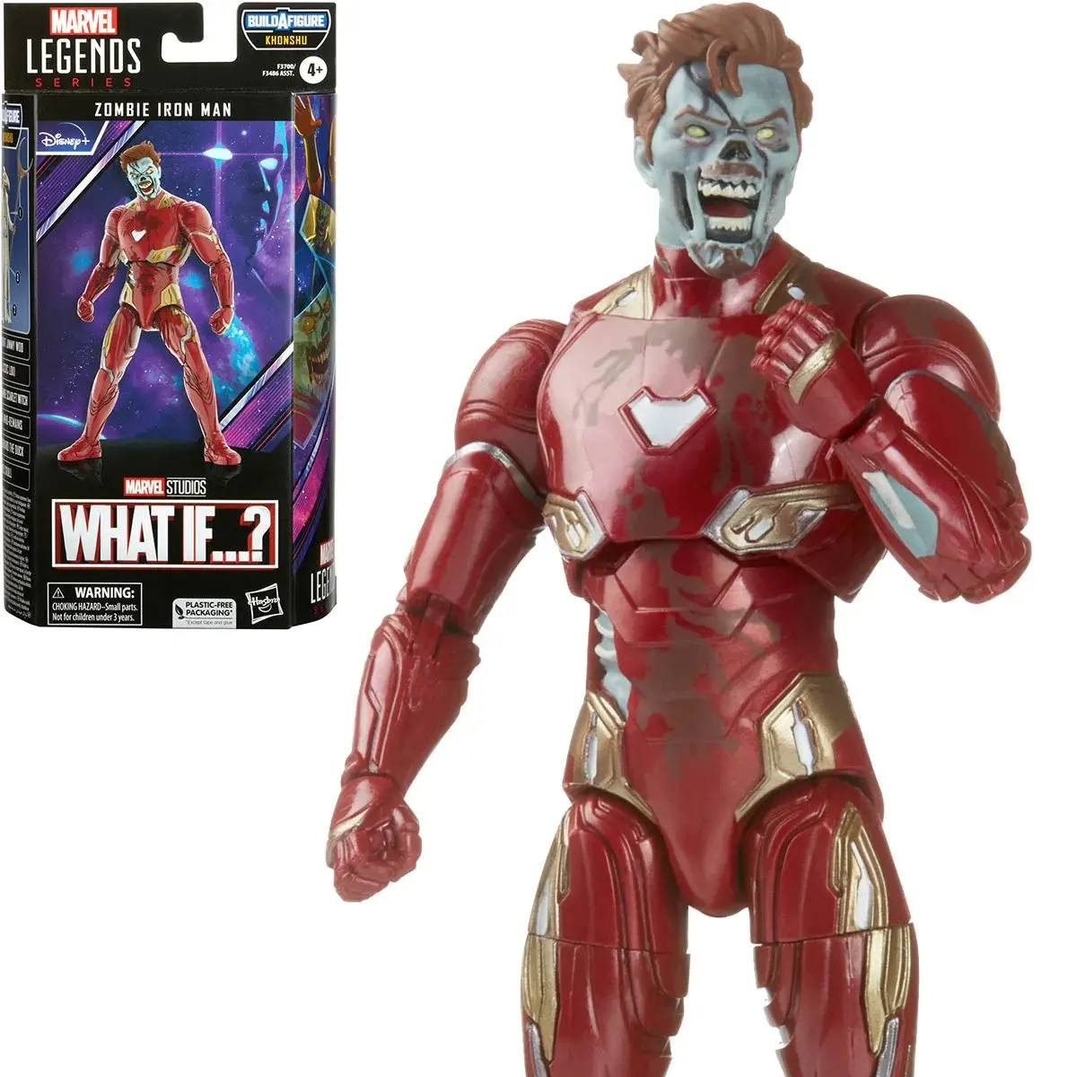 Marvel Legends Series - Khonshu Baf - Zombie Iron Man (What If...?) Action Figure (F3700) Last One! 1