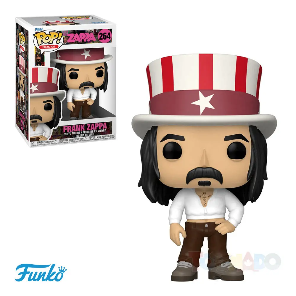 Funko Pop! Rocks #264 - Zappa - Frank Zappa Vinyl Figure (61439) Low Stock 1