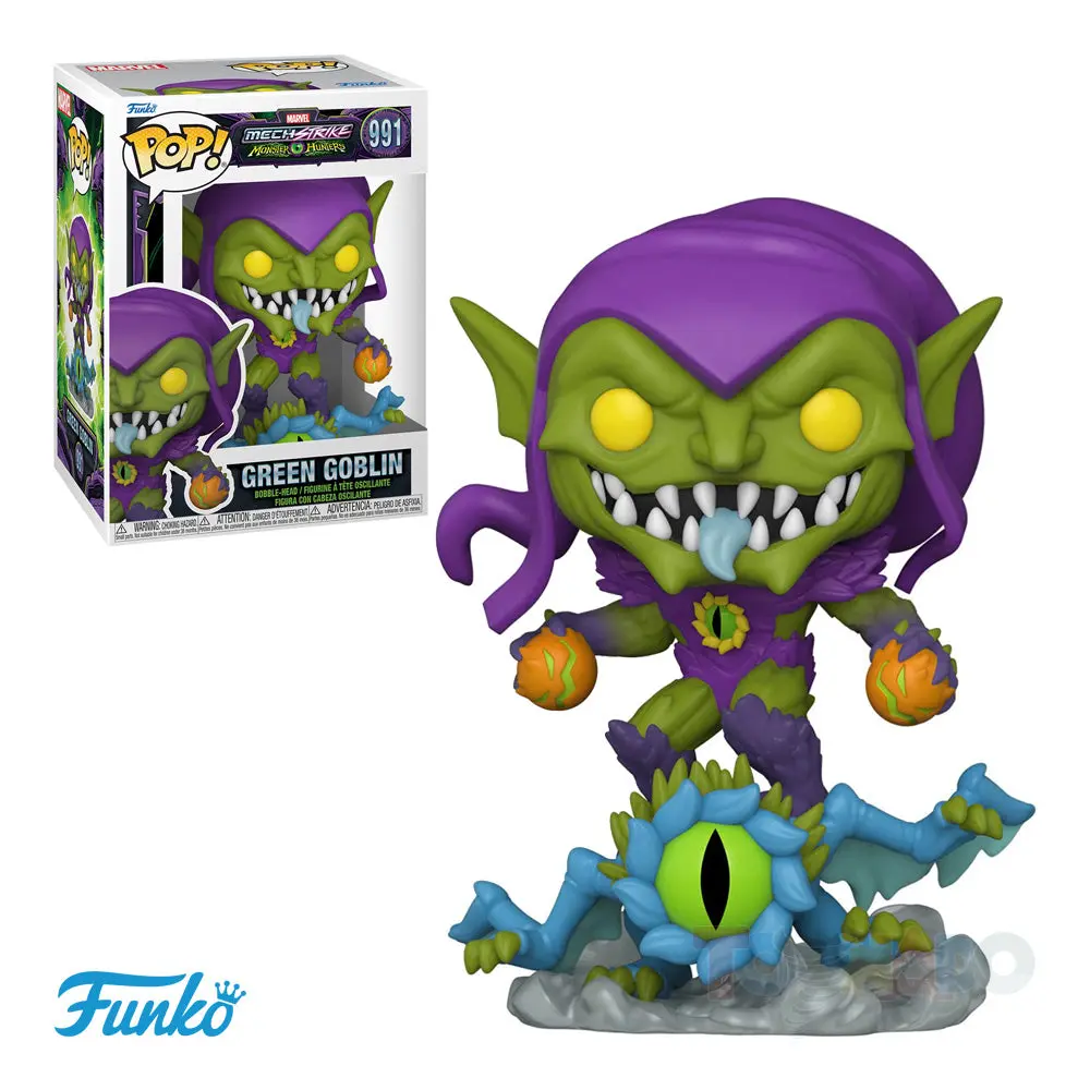 Funko Pop! Marvel #991 - Marvel Mech Strike Monster Hunters - Green Goblin Vinyl Figure (61523) Low Stock 1