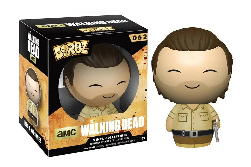Funko Dorbz - Amc The Walking Dead #062 - Rick Grimes Vinyl Figure 1
