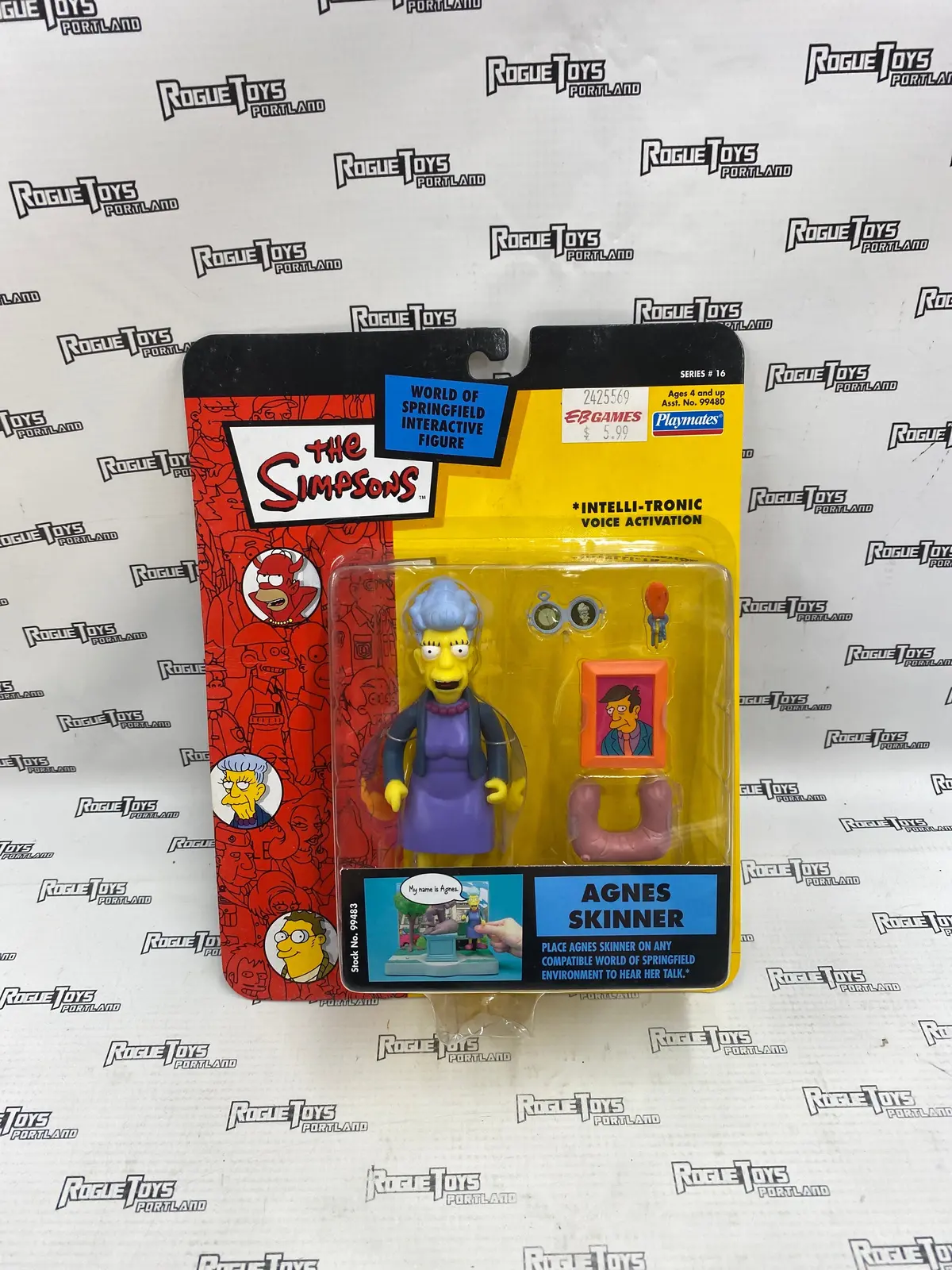 The Simpsons World Of Springfield Series 16 Agnes Skinner 1
