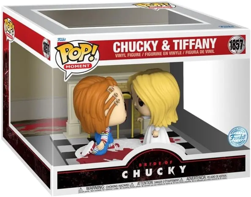 Funko Pop! Moment #1857 - Bride Of Chucky - Chucky And Tiffany Spirit Exclusive Vinyl Figure (81692) Low Stock 1