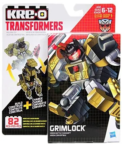 Kre-O Transformers - Kreon Battle Changer - Grimlock (B0718) Building Toy Low Stock 1