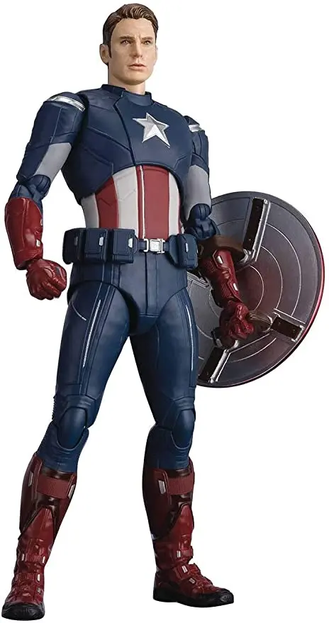 S.H. Figuarts - Marvel: The Avengers - Captain America (Avengers Assemble) Edition Action Figure 1