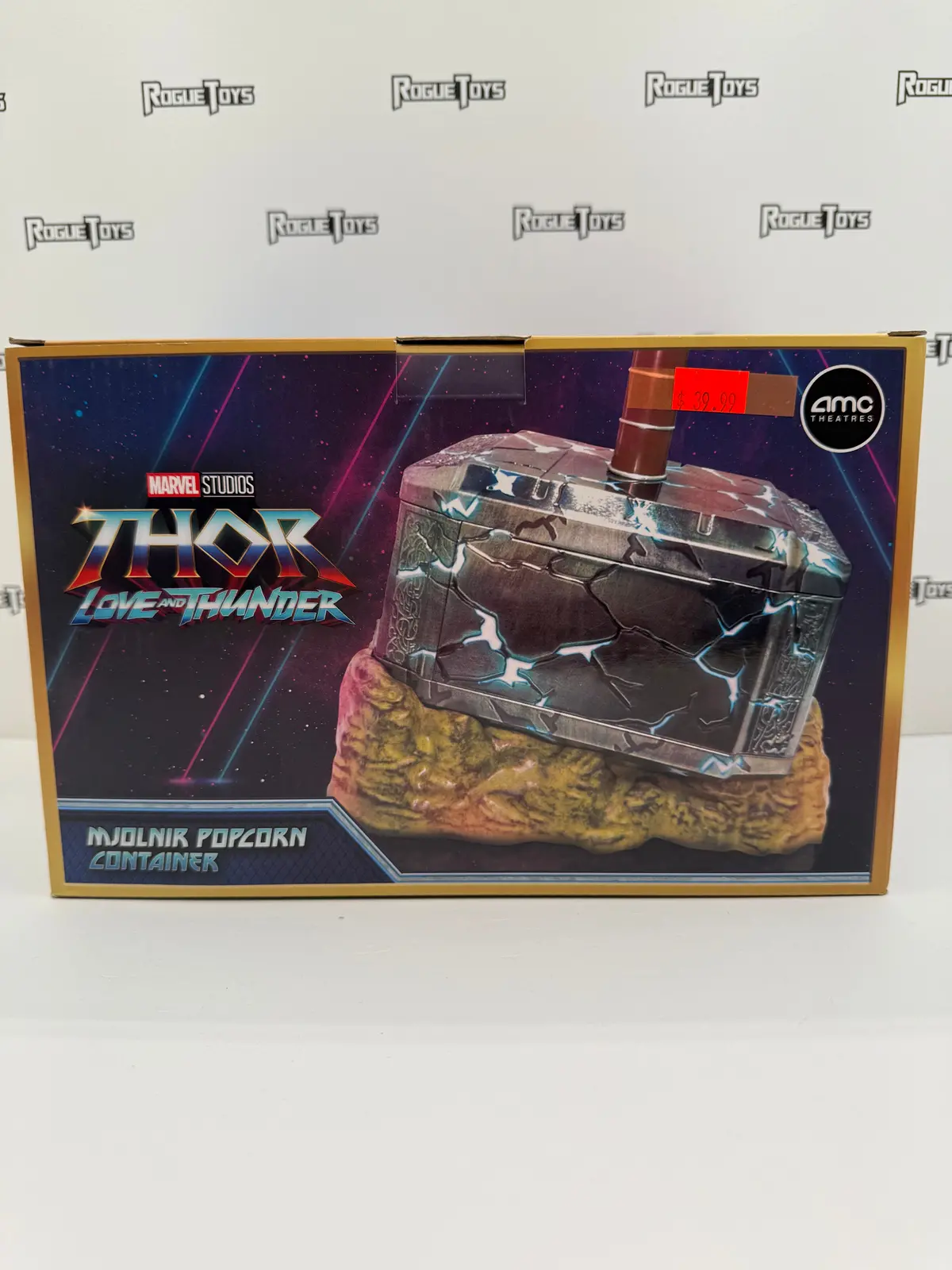Amc Theaters Marvel Studios Thor: Love And Thunder Mjolnir Popcorn Container 1