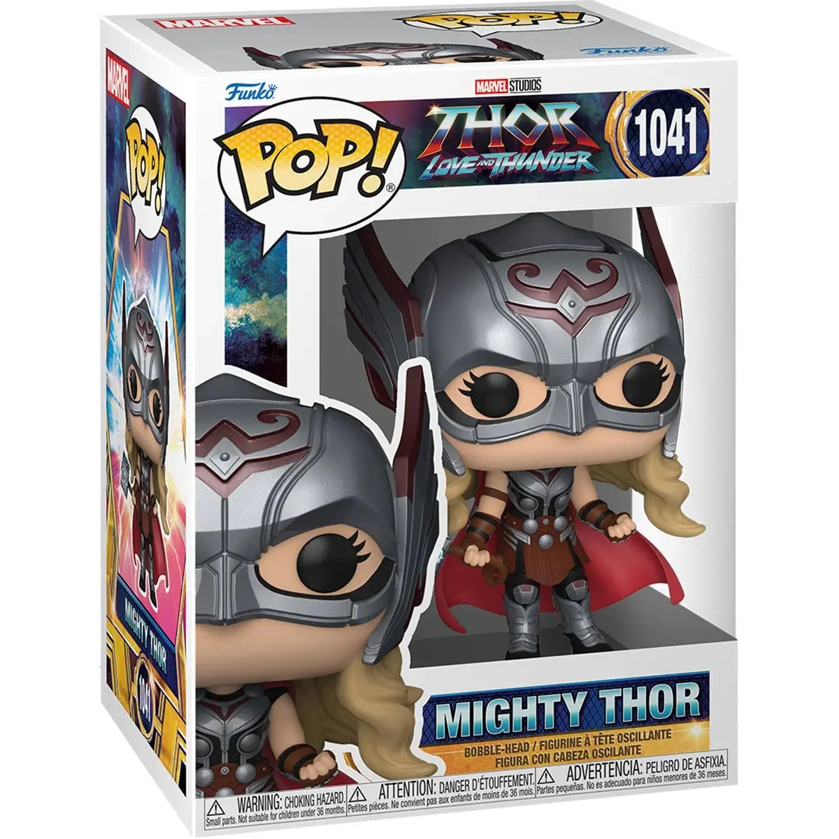 Funko Pop! Marvel #1041 - Thor: Love And Thunder - Mighty Thor Vinyl Figure Low Stock 1
