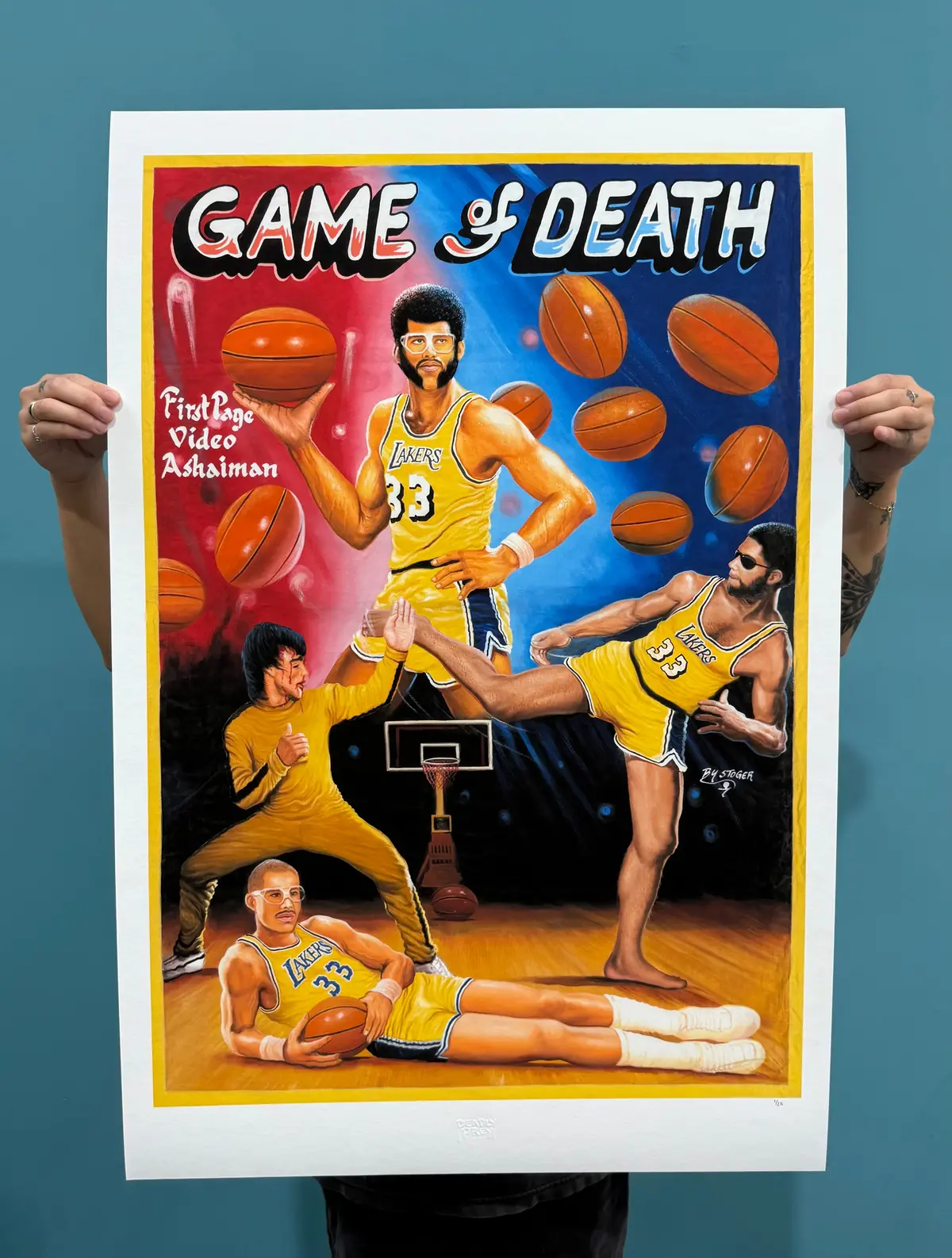 Game Of Death - Limited Edition Archival Giclée Print From Static Medium By Stoger 1