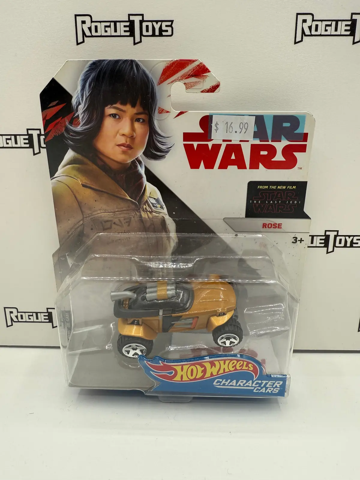 Mattel Hot Wheels Character Cars Star Wars: The Last Jedi Rose 1