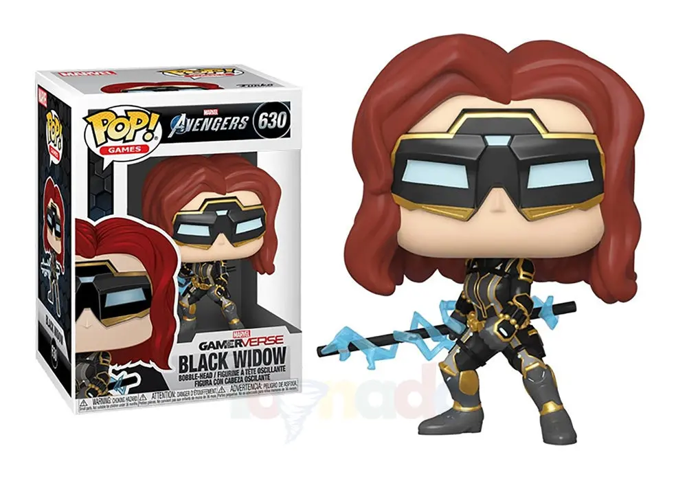 Funko Pop! Games #630 - Marvel Avengers - Black Widow Vinyl Figure Low Stock 1