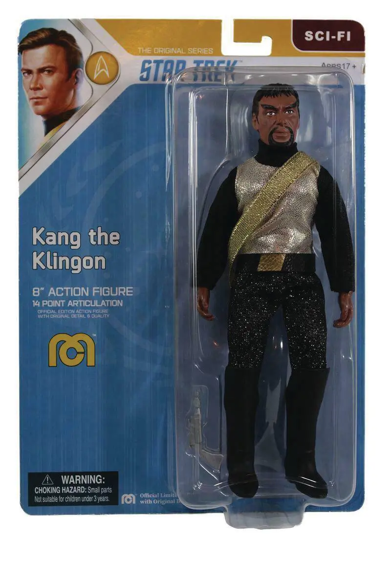 Mego Sci-Fi - Star Trek: Tos - Kang The Klingon 8-Inch Action Figure (63063) Low Stock 1