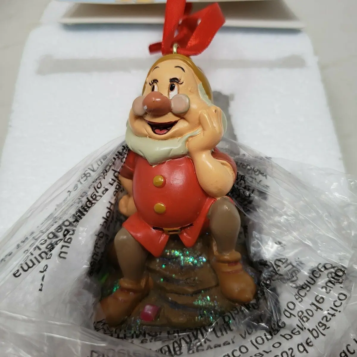 Disney Sketchbook Snow White Doc Christmas Ornament 2015 New In Box 7 Dwarfs 1
