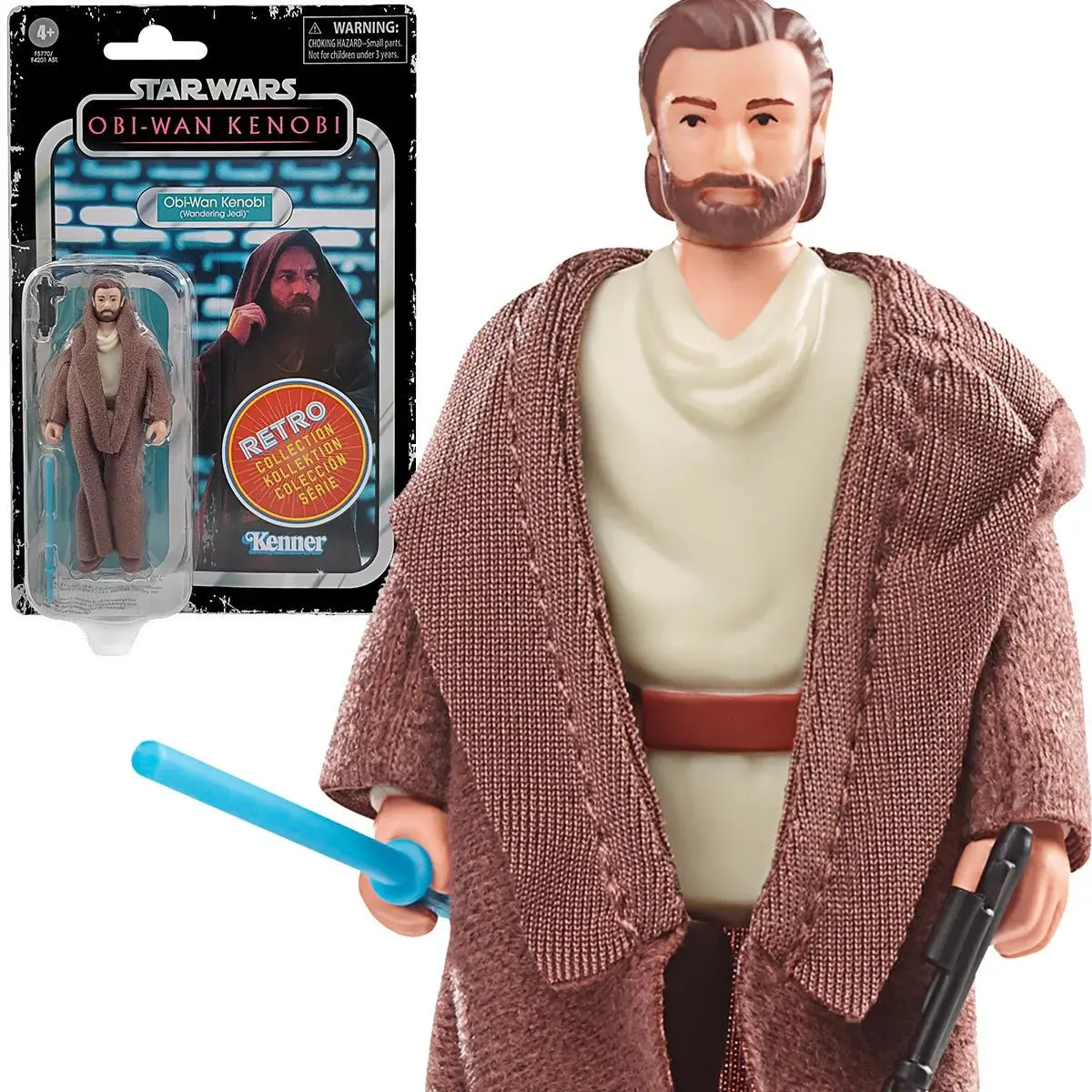 Kenner - Star Wars Retro Collection - Obi-Wan Kenobi: Obi-Wan Kenobi (Wandering Jedi) Figure (F5770) 1