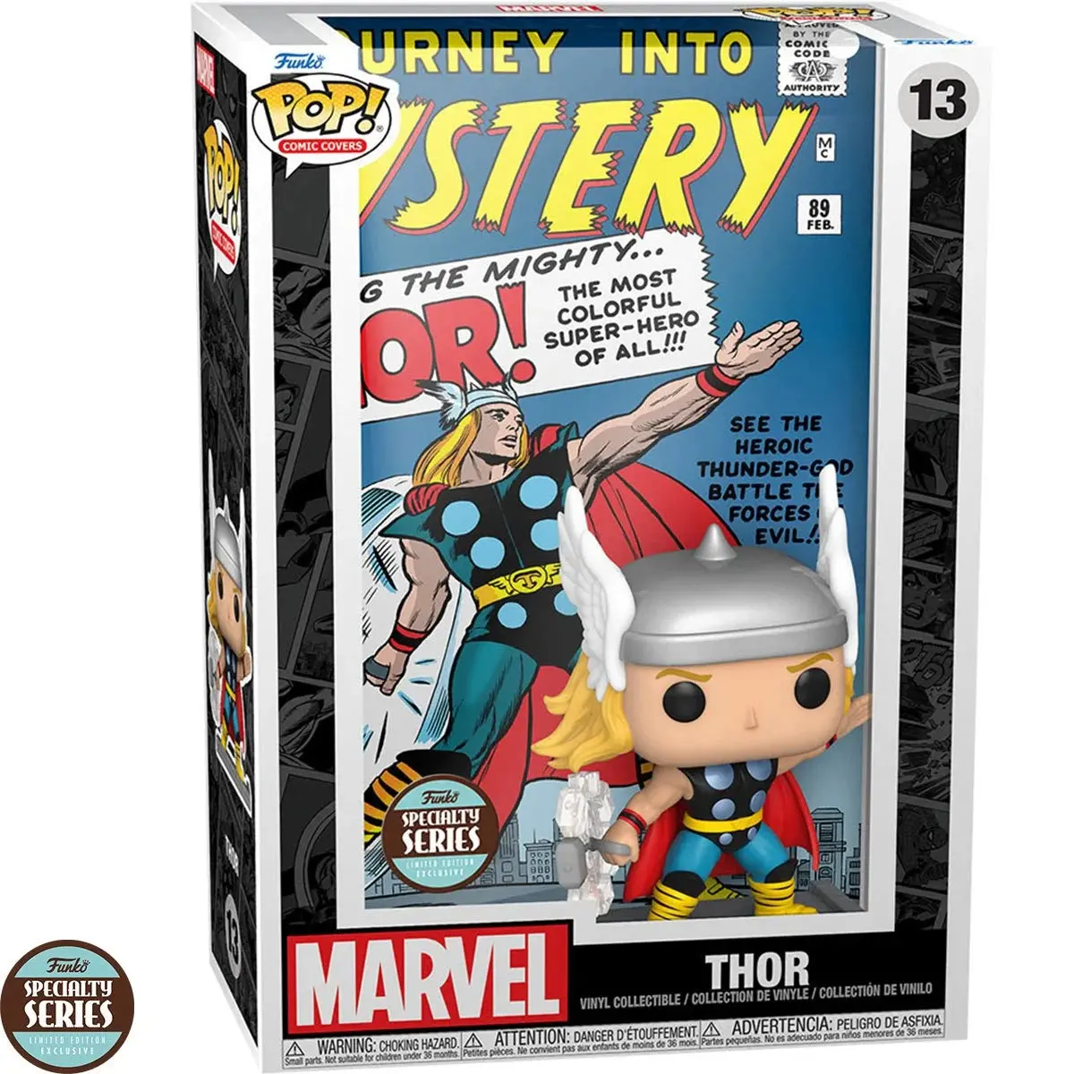 Funko Pop Comic Covers #13 Journey Into Mystery #89 (1952) Thor Specialty Series Vinyl Figure 63147 1