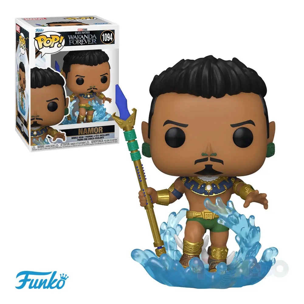 Funko Pop! Marvel #1094 - Black Panther: Wakanda Forever - Namor Vinyl Figure (63938) Low Stock 1