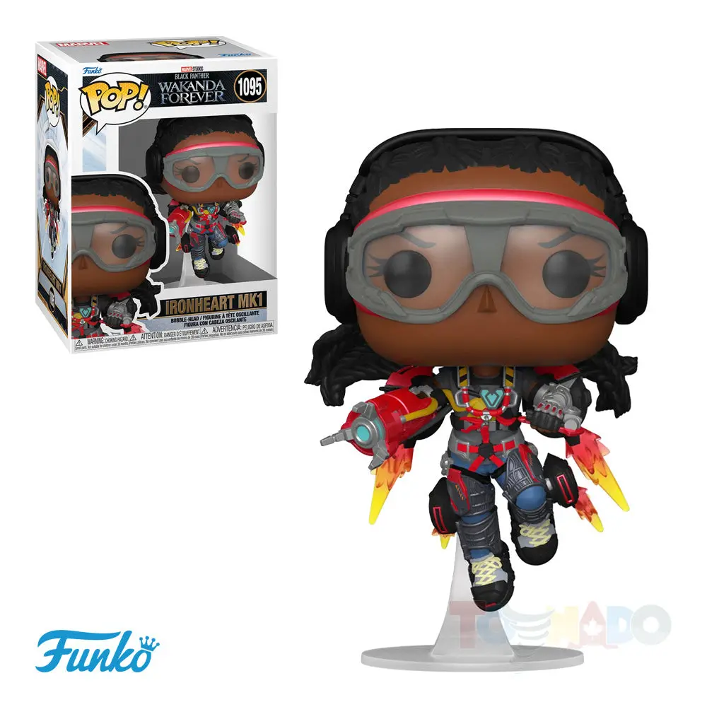 Funko Pop! Marvel #1095 - Black Panther: Wakanda Forever - Ironheart Mk1 Vinyl Figure (63939) 1
