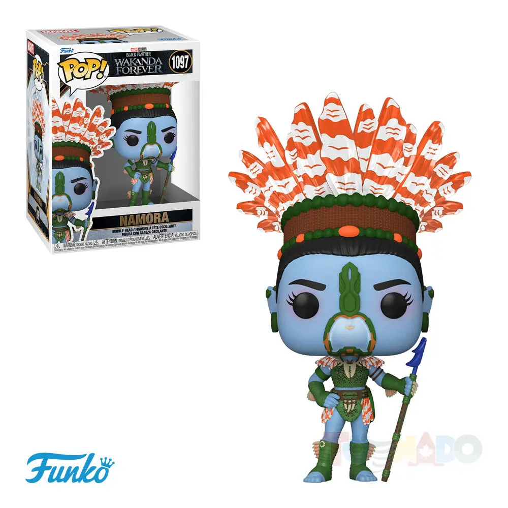 Funko Pop! Marvel #1097 - Black Panther: Wakanda Forever - Namora Vinyl Figure (63941) Low Stock 1