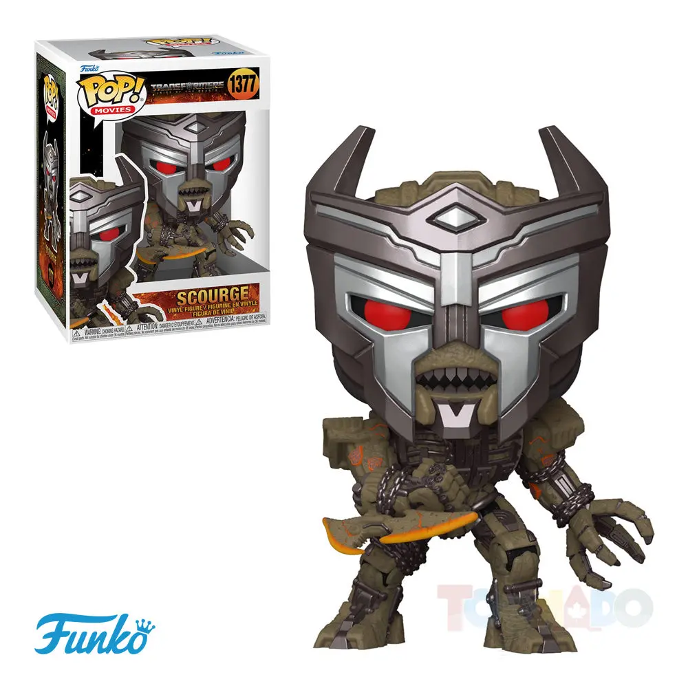 Funko Pop! Movies #1377 - Transformers: Rise Of The Beasts - Scourge Vinyl Figure (63958) 1