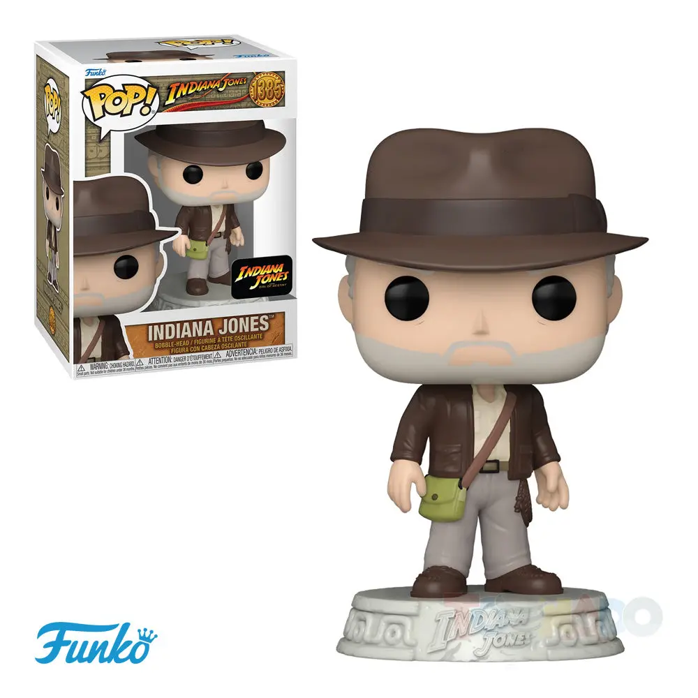 Funko Pop! Movies #1385 - Dial Of Destiny - Indiana Jones Vinyl Figure (63986) Low Stock 1