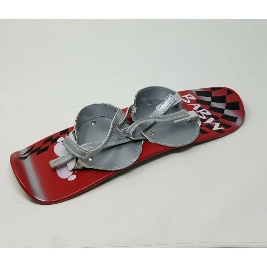 Build-A-Bear Babw Accessories Snowboard Red & Silver Checkered Flag Zoom Plush 1
