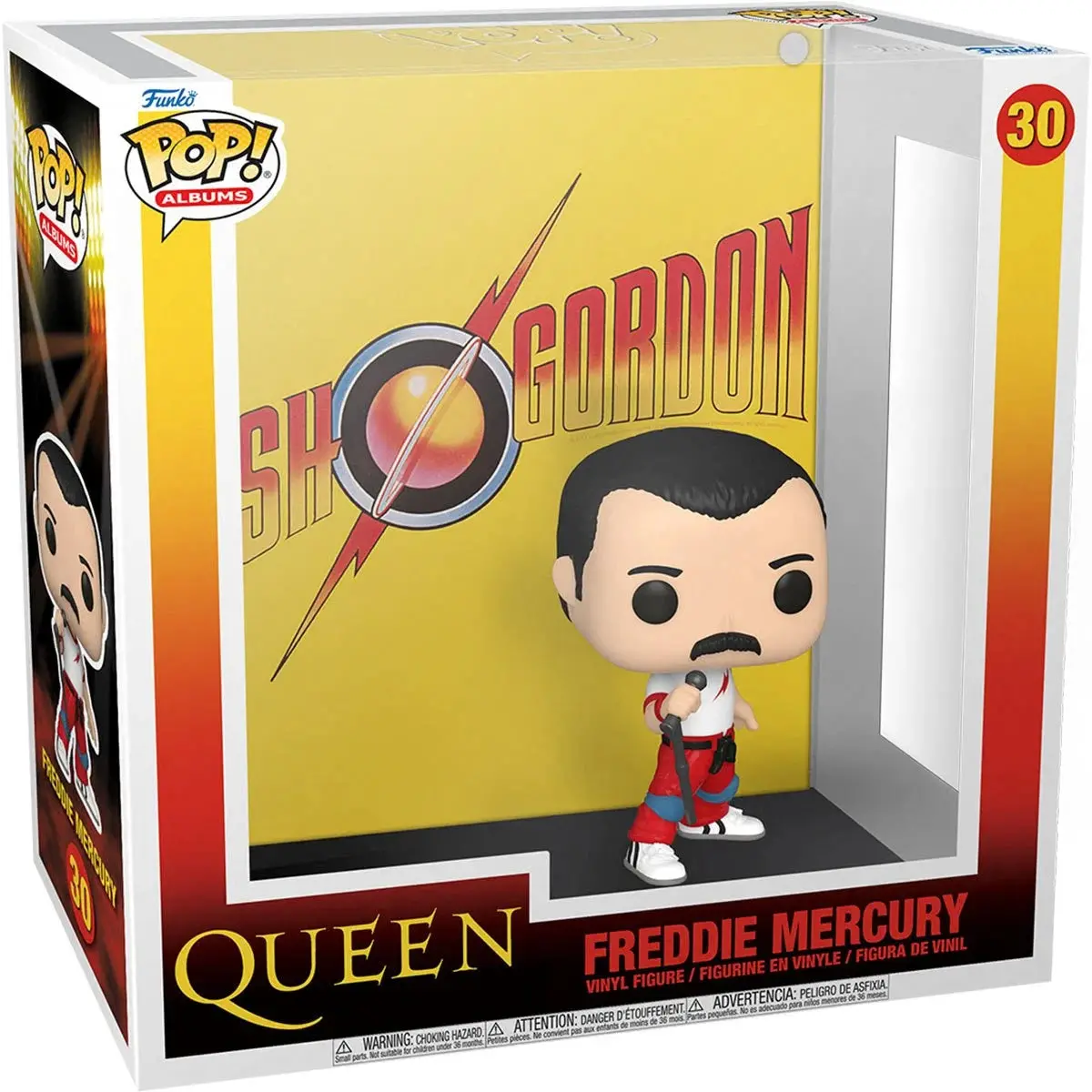 Funko Pop! Albums #30 - Queen - Flash Gordon Album Figure With Case (64036) 1