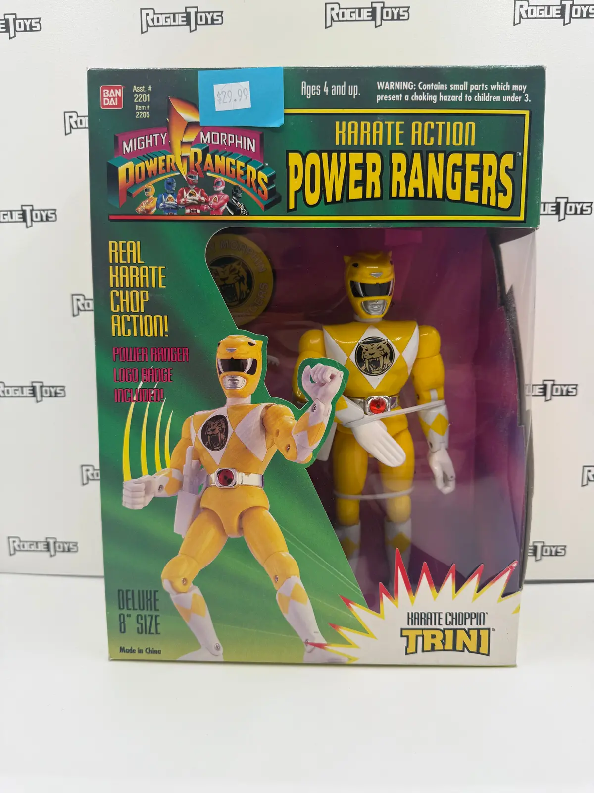 Bandai Mighty Morphin Power Rangers Karate Action Power Rangers Karate Choppin’ Trini 1