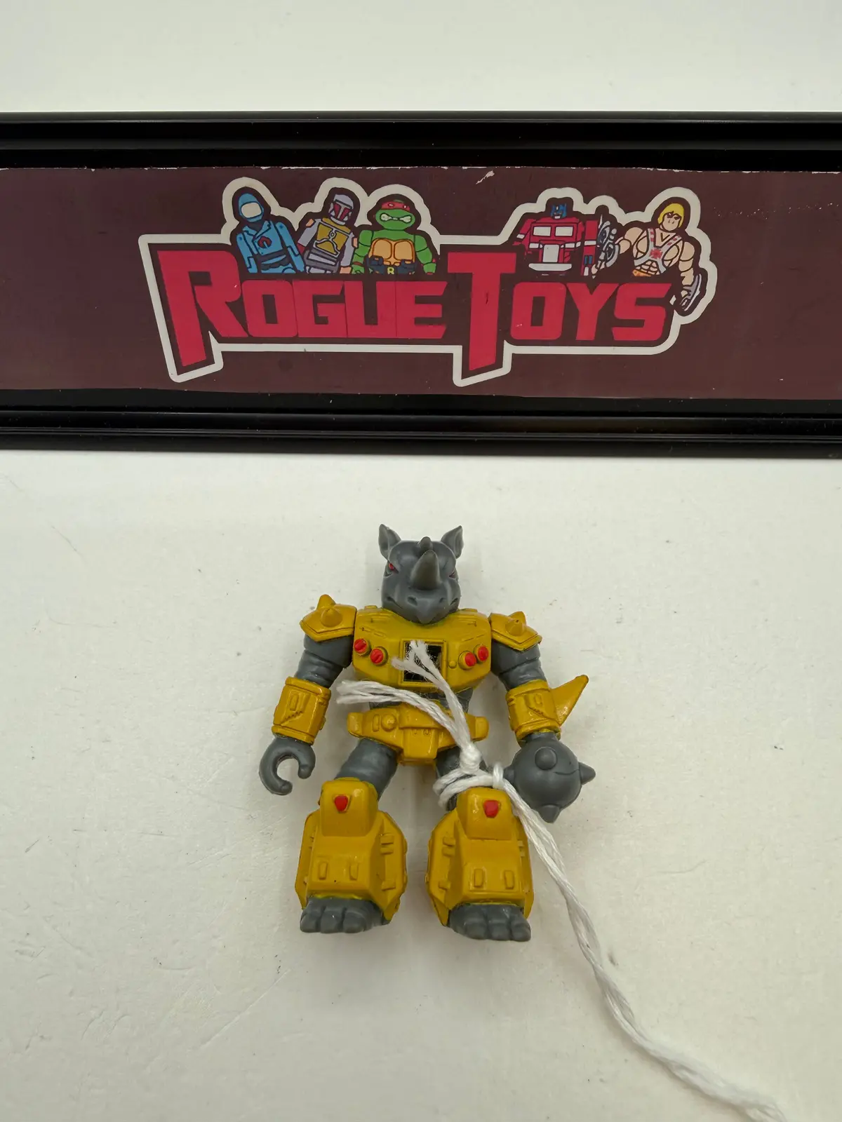 Hasbro Takara Vintage Battle Beasts #9 Rocky Rhino W/ Weapon & Rub 1