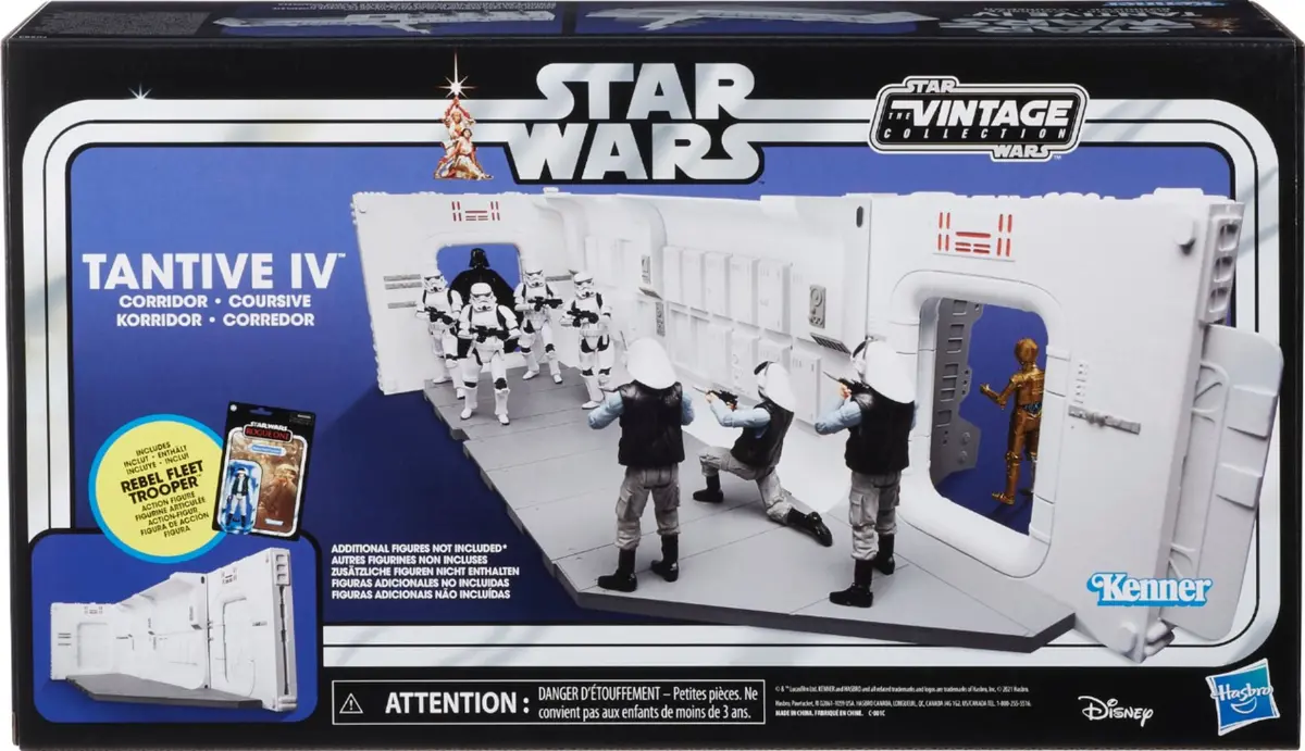 Star Wars: The Vintage Collection - A New Hope / Rogue One - Tantive Iv Corridor Playset (F0584) Low Stock 1